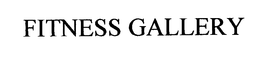 FITNESS GALLERY trademark