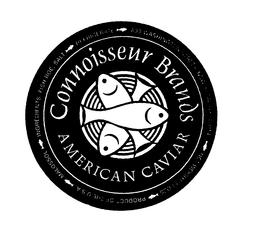 CONNOISSEUR BRANDS AMERICAN CAVIAR trademark