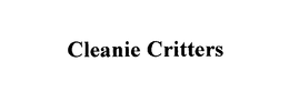 CLEANIE CRITTERS trademark