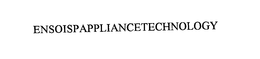 ENSOISPAPPLIANCETECHNOLOGY trademark