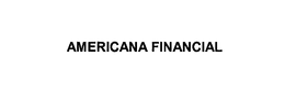 AMERICANA FINANCIAL trademark