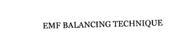 EMF BALANCING TECHNIQUE trademark