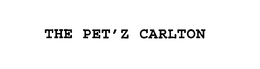 THE PET'Z CARLTON trademark