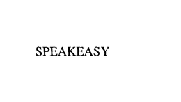 SPEAKEASY trademark