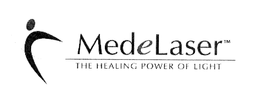 MEDELASER THE HEALING POWER OF LIGHT trademark