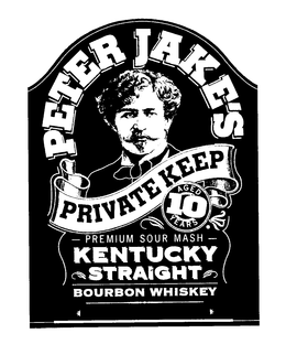 PETER JAKE'S PRIVATE KEEP PREMIUM SOUR MASH KENTUCKY STRAIGHT BOURBON WHISKEY trademark