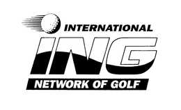 ING INTERNATIONAL NETWORK OF GOLF trademark