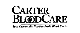 CARTER BLOODCARE YOUR COMMUNITY NOT-FOR-PROFIT BLOOD CENTER trademark
