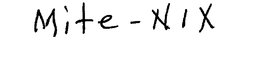 MITE-NIX trademark