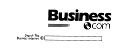 SEARCH THE BUSINESS INTERNET BUSINESS.COM AND DESIGN trademark