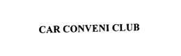 CAR CONVENI CLUB trademark