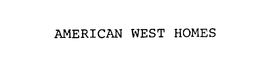 AMERICAN WEST HOMES trademark