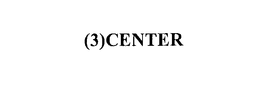 (3)CENTER trademark