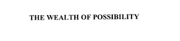 THE WEALTH OF POSSIBILITY trademark