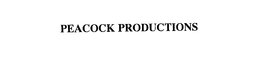 PEACOCK PRODUCTIONS trademark