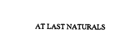 AT LAST NATURALS trademark