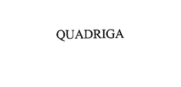 QUADRIGA trademark