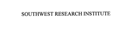 SOUTHWEST RESEARCH INSTITUTE trademark