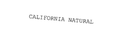 CALIFORNIA NATURAL trademark