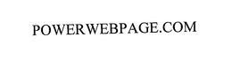 POWERWEBPAGE.COM trademark