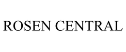 ROSEN CENTRAL trademark