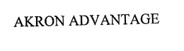 AKRON ADVANTAGE trademark