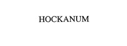 HOCKANUM trademark