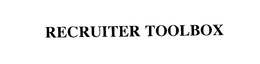 RECRUITER TOOLBOX trademark