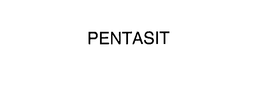 PENTASIT trademark