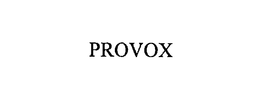 PROVOX trademark