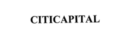 CITICAPITAL trademark