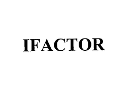 IFACTOR trademark