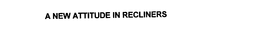 A NEW ATTITUDE IN RECLINERS trademark