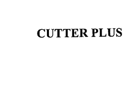 CUTTER PLUS trademark