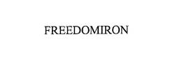 FREEDOMIRON trademark