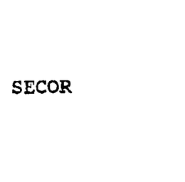 SECOR trademark