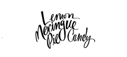 LEMON MERINGUE PIE CANDY trademark