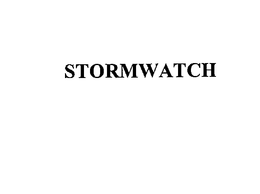 STORMWATCH trademark
