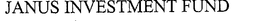JANUS INVESTMENT FUNDS trademark
