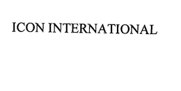 ICON INTERNATIONAL trademark