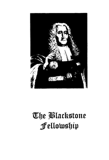 THE BLACKSTONE FELLOWSHIP trademark