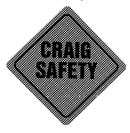 CRAIG SAFETY trademark