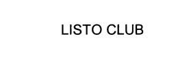 LISTO CLUB trademark