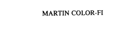 MARTIN COLOR-FI trademark