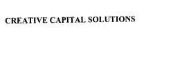 CREATIVE CAPITAL SOLUTIONS trademark