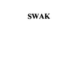 SWAK trademark