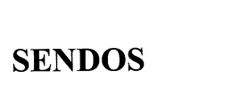 SENDOS trademark