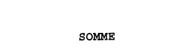 SOMME trademark