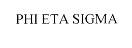 PHI ETA SIGMA trademark