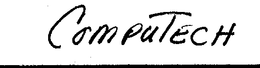 COMPUTECH trademark